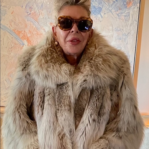 RUSSIAN LYNX FULL LENGTH COAT - Picture 1 of 10